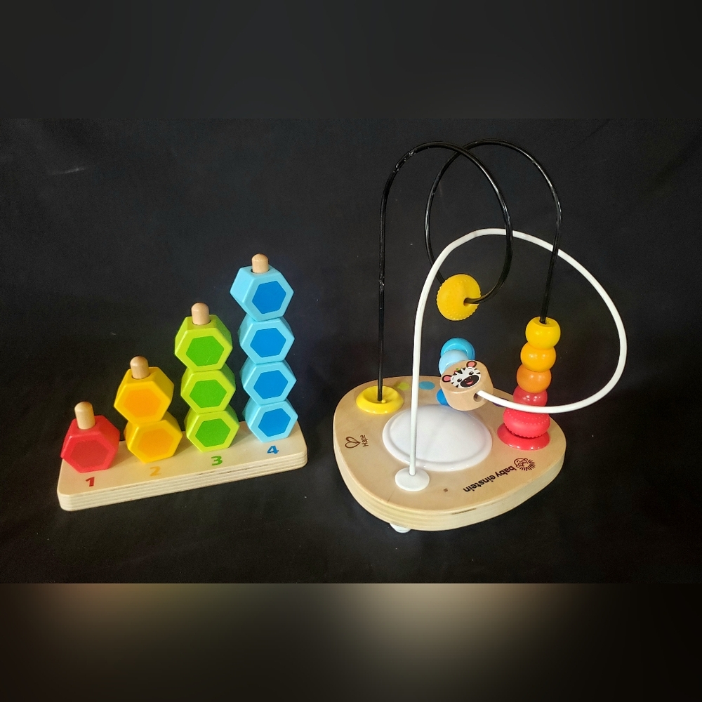 HAPE Wooden Educational Toy Set